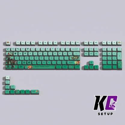 Touches de clavier complet Valorant SKYE