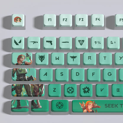 Touches de clavier complet Valorant SKYE