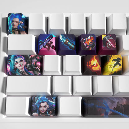 Touches de clavier LOL Jinx