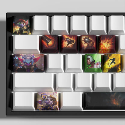 Touches de clavier LOL Tristana